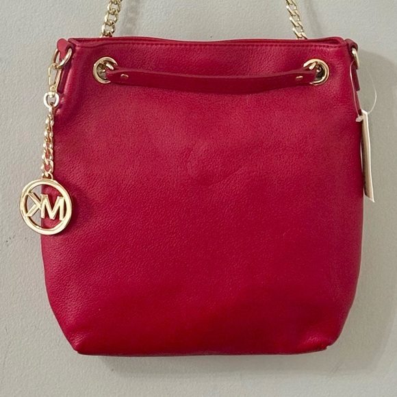 NWT Michael Kors Jet Set Chain Shoulder Bag Red - Picture 11 of 11